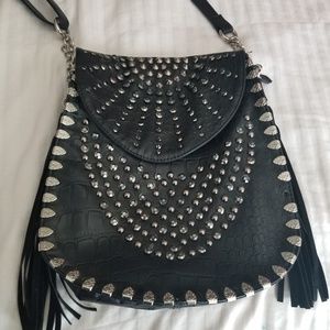Cute studded crossbody bag